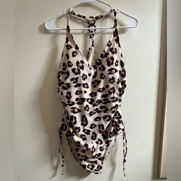 Other - Cheetah print one piece swim